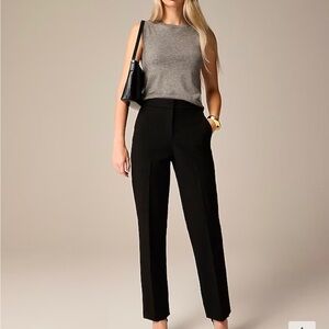 J. Crew Black Straight Leg Pants
